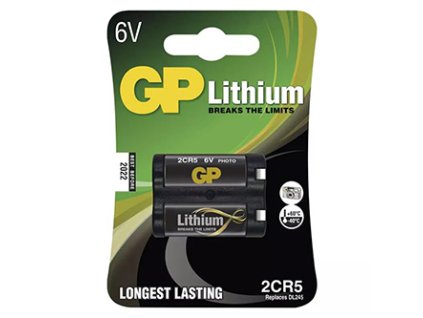 368592 baterie lithiova 2cr5 6v gp blistr 1 pack