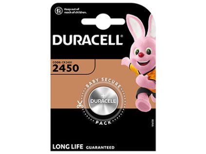368376 baterie lithiova cr2450 duracell blistr 1 pack 42445