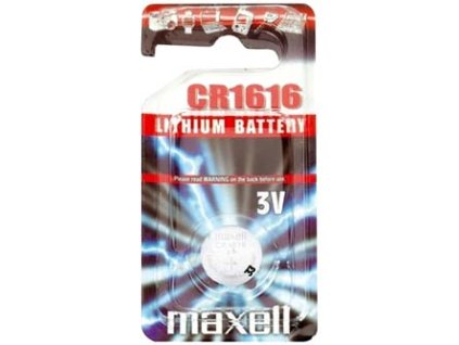 368703 baterie lithiova knoflikova cr1616 3v maxell blistr 1 pack