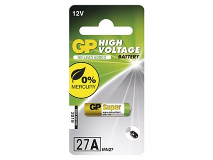 368634 baterie specialni alkalicka 27a mn27 12v gp blistr 1 pack specialni
