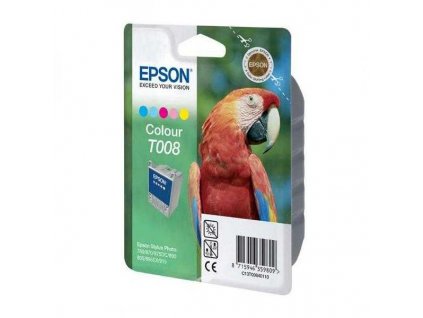 originální Epson T008 (T008401) color cartridge barevná inkoustová originální náplň pro tiskárnu