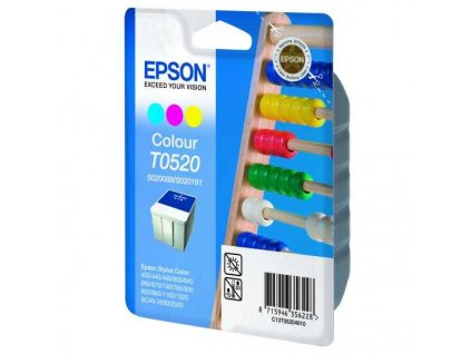 originální Epson T052 (T052040) color cartridge barevná originální inkoustová náplň pro tiskárnu
