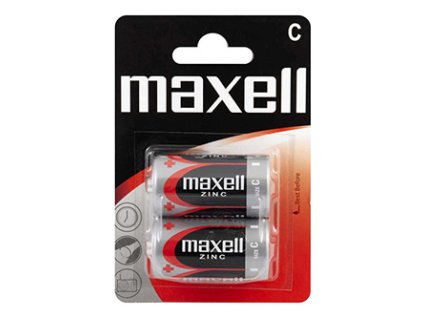 368427 baterie zinkova maly monoclanek c 1 5v maxell blistr 2 pack