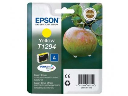 originální Epson T1294 yellow cartridge žlutá originální inkoustová náplň pro tiskárnu