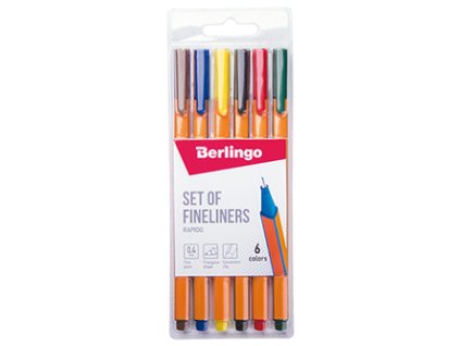 373983 berlingo sada lineru rapido color 6ks 0 4mm