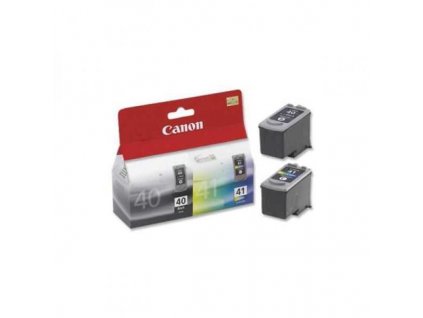 originální sada PG-40 + CL-41 multipack blak a color cartridge černá a barevná originální inkoustová náplň pro tiskárnu