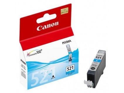 originální Canon CLI-521c cyan cartridge modrá originální inkoustová náplň pro tiskárnu