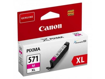 originální Canon CLI-571m XL magenta cartridge originální inkoustová náplň pro tiskárnu