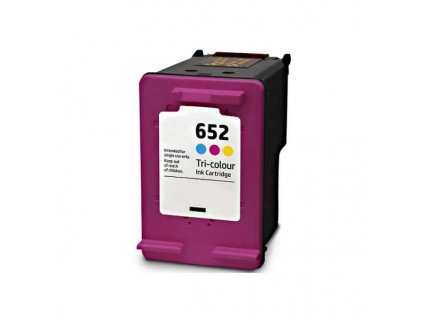HP 652 Color XL (F6V24AE) barevná kompatibilní inkoustová cartridge pro tiskárnu