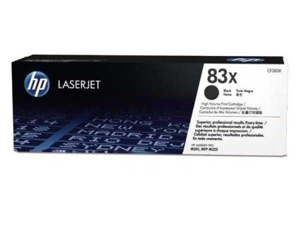originální toner HP 83X, HP CF283X (2200 stran) black černý toner pro tiskárnu