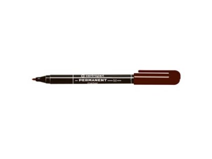 374190 centropen marker 2846 hnedy 10ks 1mm alkoholova baze cena za 1ks