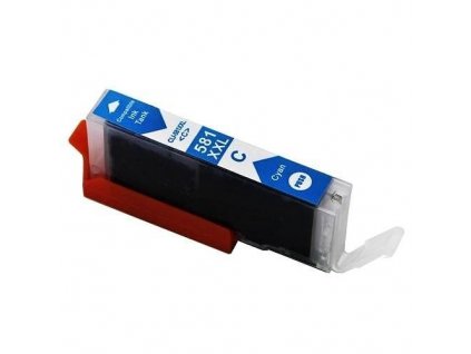 kompatibilní cartridge s Canon CLI-581c XXL cyan cartridge azurová modrá kompatibilní inkoustová náplň pro tiskárnu