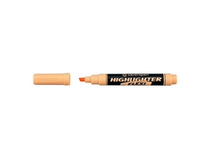 374562 centropen zvyraznovac 8542 oranzovy 10ks 1 5mm pastel se super pruznym hrotem cena za 1ks