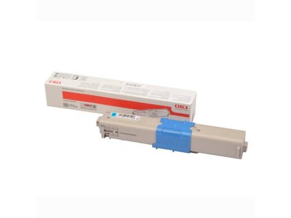 originální toner OKI 46508711 cyan modrý azurový originální toner pro tiskárnu