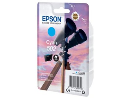 Epson ink C13T02V24010  502, T02V240  originální