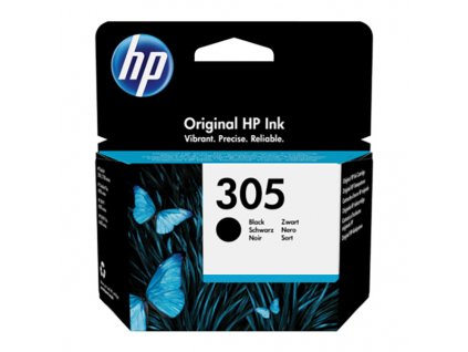 originální HP 305 (3YM61AE) black černá cartridge inkoustová náplň pro tiskárnu