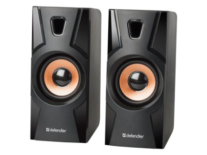 367695 defender reproduktory aurora s8 2 0 8w cerne regulace hlasitosti 70hz 20khz