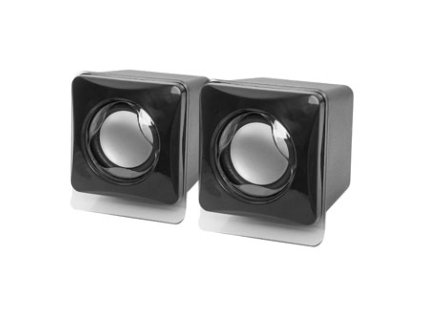 367878 defender reproduktory spk 35 2 0 5w cerne kompaktni velikost