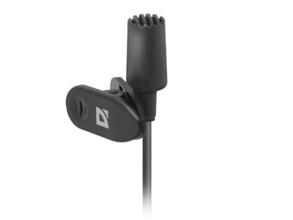 367917 defender pripinaci mikrofon mic 109 bez regulace hlasitosti cerny handsfree