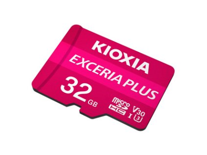 Kioxia Paměťová karta Exceria Plus (M303)  32GB  UHS-I U3 (Class 10)  LMPL1M032GG2