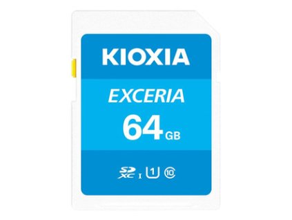Kioxia Paměťová karta Exceria (N203)  64GB  UHS-I U1 (Class 10)  LNEX1L064GG4