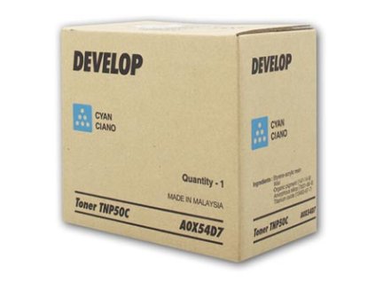 342639 develop originalni toner a0x54d7 tnp 50c cyan 5000str