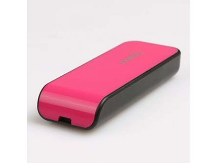 Apacer USB flash disk, USB 2.0, 16GB, AH334, růžový, AP16GAH334P-1, USB A, s výsuvným konektorem