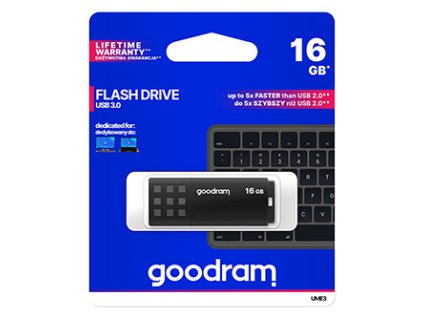 Goodram USB flash disk  UME3-0160K0R11  UME3  16GB