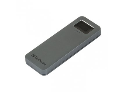 SSD Verbatim 2.5&quot;, externí USB 3.0 (3.2 Gen 1), 1000GB, 1TB, Executive Fingerprint Secure, 53657, šifrovaný(256-bit AES) s čtečkou