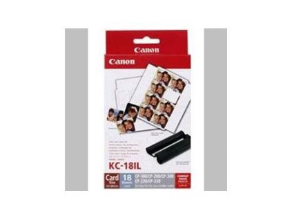 407475 etikety canon selphy cp xxx bila 18 ks kc18il pro termosublimacni tiskarny 22x17 3mm baleni vcetne inkoustoveho filmu