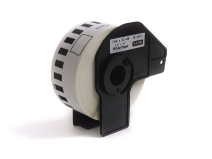 296472 etikety jetworld nahradni etikety brother dk black on white 12mm 30 48m dk22214 dk 22214 dk22 214