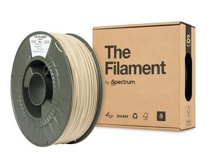 406221 filament the filament pla 1 75mm wood ash 1kg