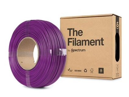 406395 filament the filament refill petg 1 75mm plasma purple 1kg