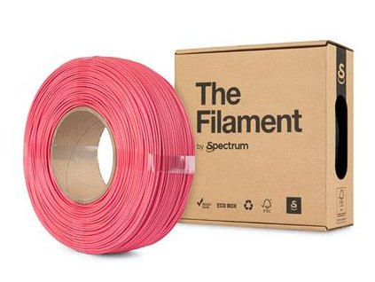 406356 filament the filament refill pla 1 75mm strawberry pink 1kg