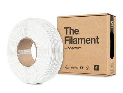 406320 filament the filament refill pla 1 75mm traffic white 1kg