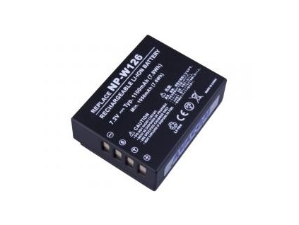 270445 fujifilm np w126 li ion 7 2v 1100mah 7 9wh