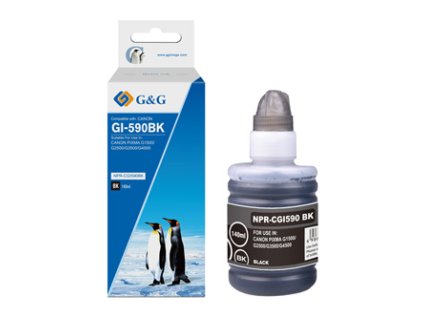 324726 g g kompatibilni ink s gi 590 bk npr cgi590bk 140ml black 6000str
