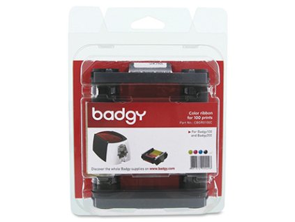 Badgy originální páska do tiskárny karet  CBGR0100C  barevná  Badgy 100, 200