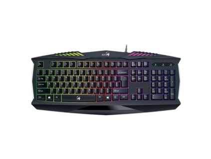 366447 genius gx gaming scorpion k220 klavesnice cz sk herni vodeodolna typ dratova usb cerna ne