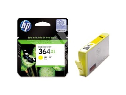 inkoustova cartridge hp cb325ee photosmart b8550 c5380 yellow no 364xl original