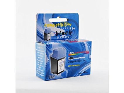 298014 inkoustova kazeta jetworld black hp 29 nahradni 51629ae
