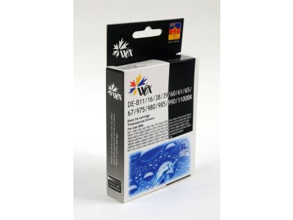 313326 inkoustova kazeta wox black brother lc980bk lc985bk lc1100bk nahradni lc 980bk lc 985bk lc 1100bk