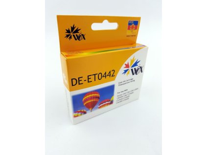 313671 inkoustova kazeta wox cyan epson t0442 nahradni c13t04424010
