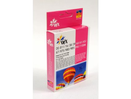 313332 inkoustova kazeta wox magenta brother lc980m lc985m lc1100m nahradni lc 980m lc 985m lc 1100m