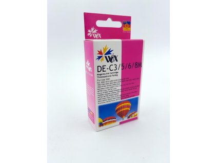 313416 inkoustova kazeta wox magenta canon bci3em bci6em nahradni 4481a002