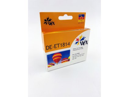 313833 inkoustova kazeta wox yellow epson t1814 nahradni c13t18144010