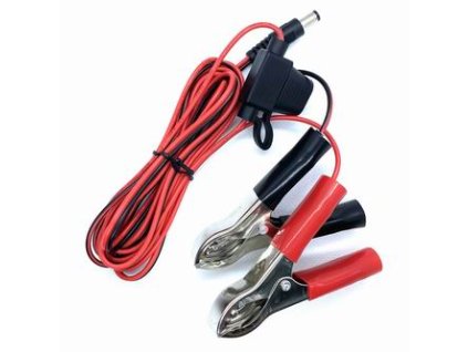 Kabel pro připojení k 12V akumulátoru-krokosvorka