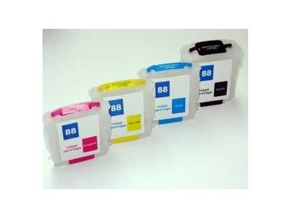 sada HP88XL cartridge inkoustové kompatibilní náplně pro tiskárnu