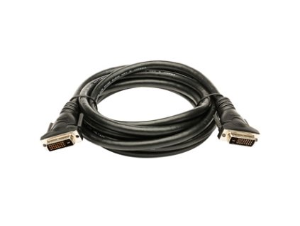 Logo Video kabel Dual link  DVI (24+1) samec - DVI (24+1) samec  3m  stíněný  černý