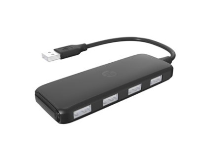 Hewlett-Packard  USB (2.0) hub 4-port  DHC-CT110C  černý  4x USB 2.0